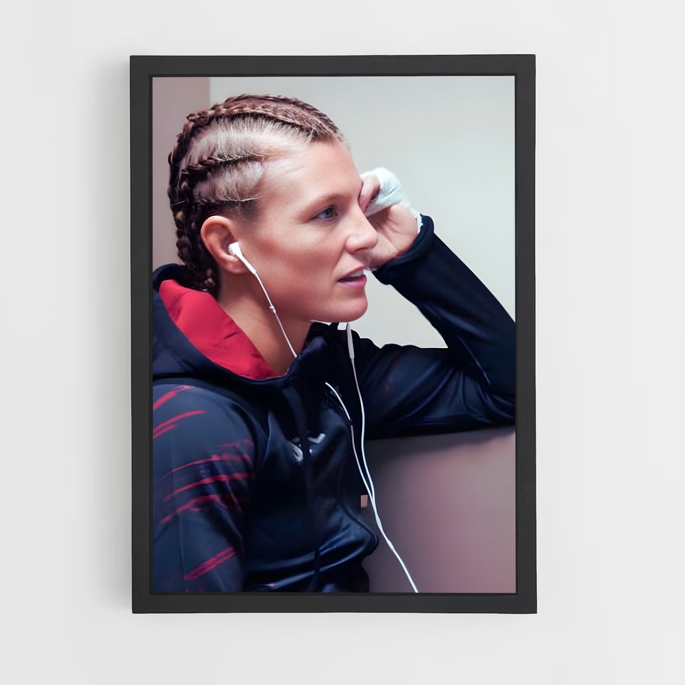 Poster Braids of Strength – affiche MMA (vue 2)